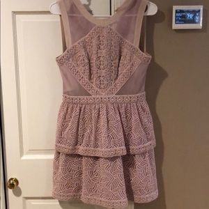 Light pink formal dress